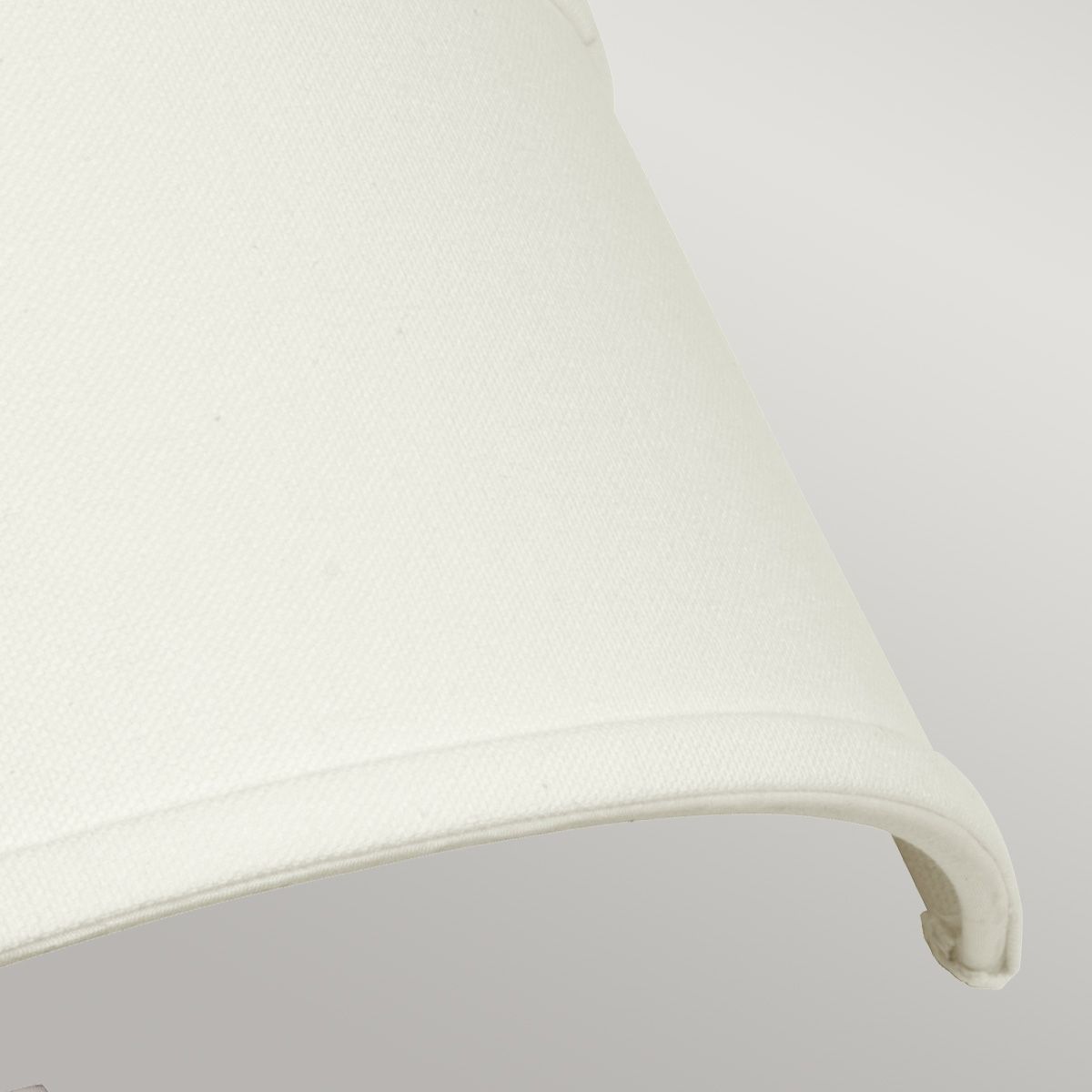 Hampton 2-flammige Wandleuchte - Antik-Nickel, Schirme in Elfenbein - Elsteadlighting - leuchtengrosshandel24