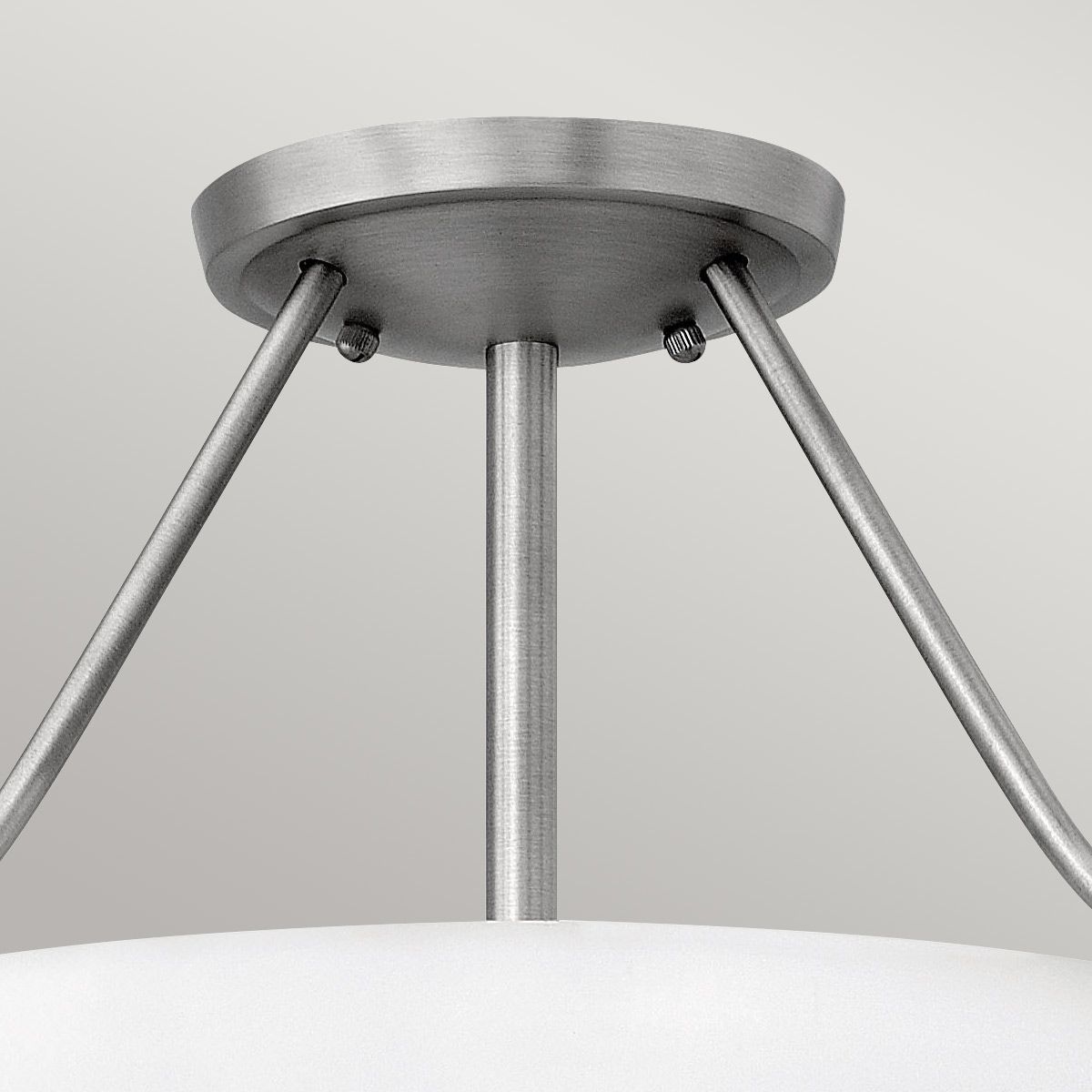 Hathaway 2-flammige kleine Halbbündigleuchte - Antik-Nickel - Elsteadlighting - leuchtengrosshandel24