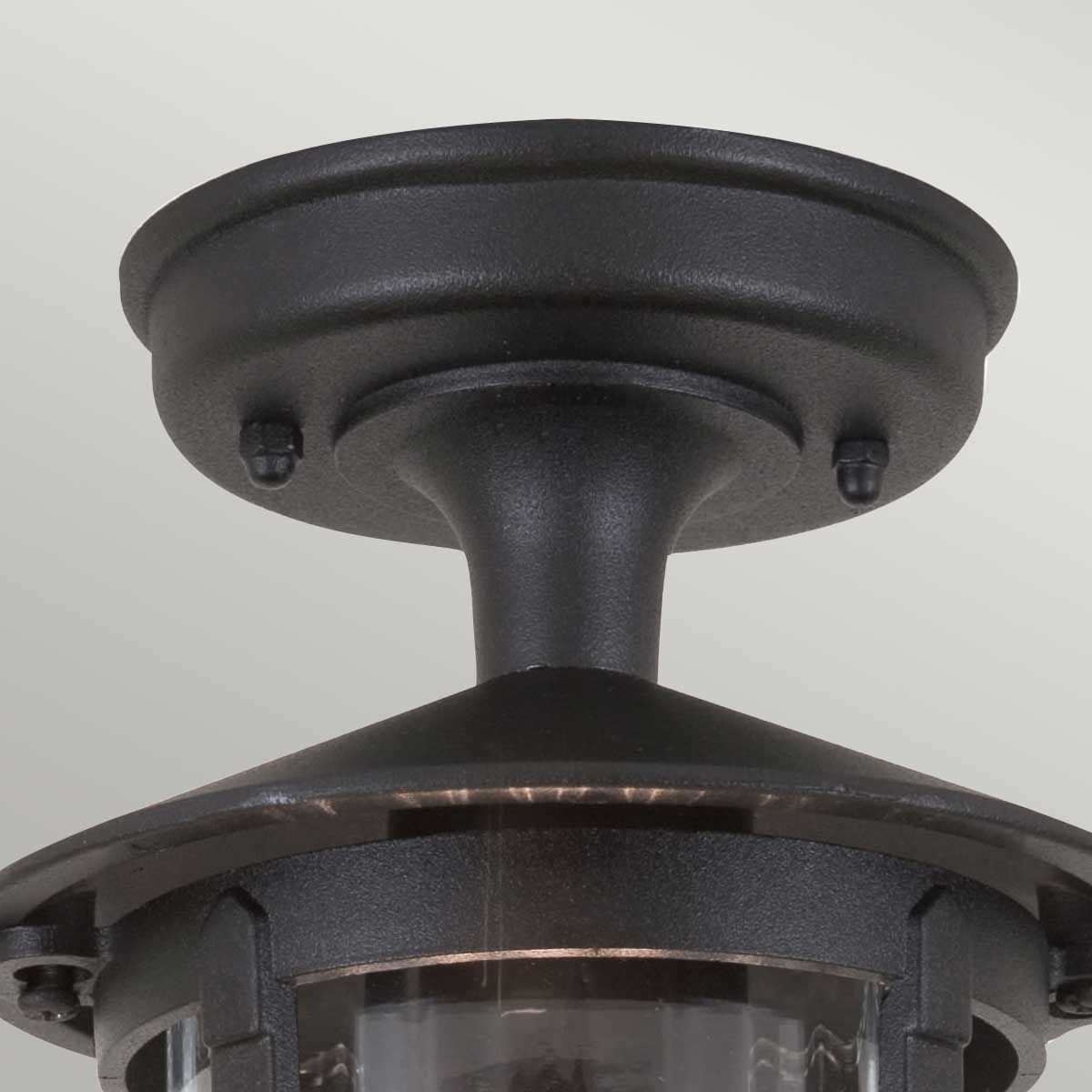 Hereford Verandalaterne mit 1 Licht, Schwarz - Elsteadlighting - BL13A - BLACK