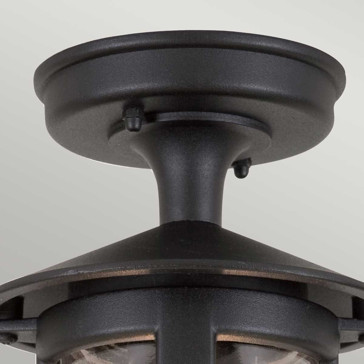 Hereford Verandalaterne mit 1 Licht, Schwarz - Elsteadlighting - BL21A - BLACK