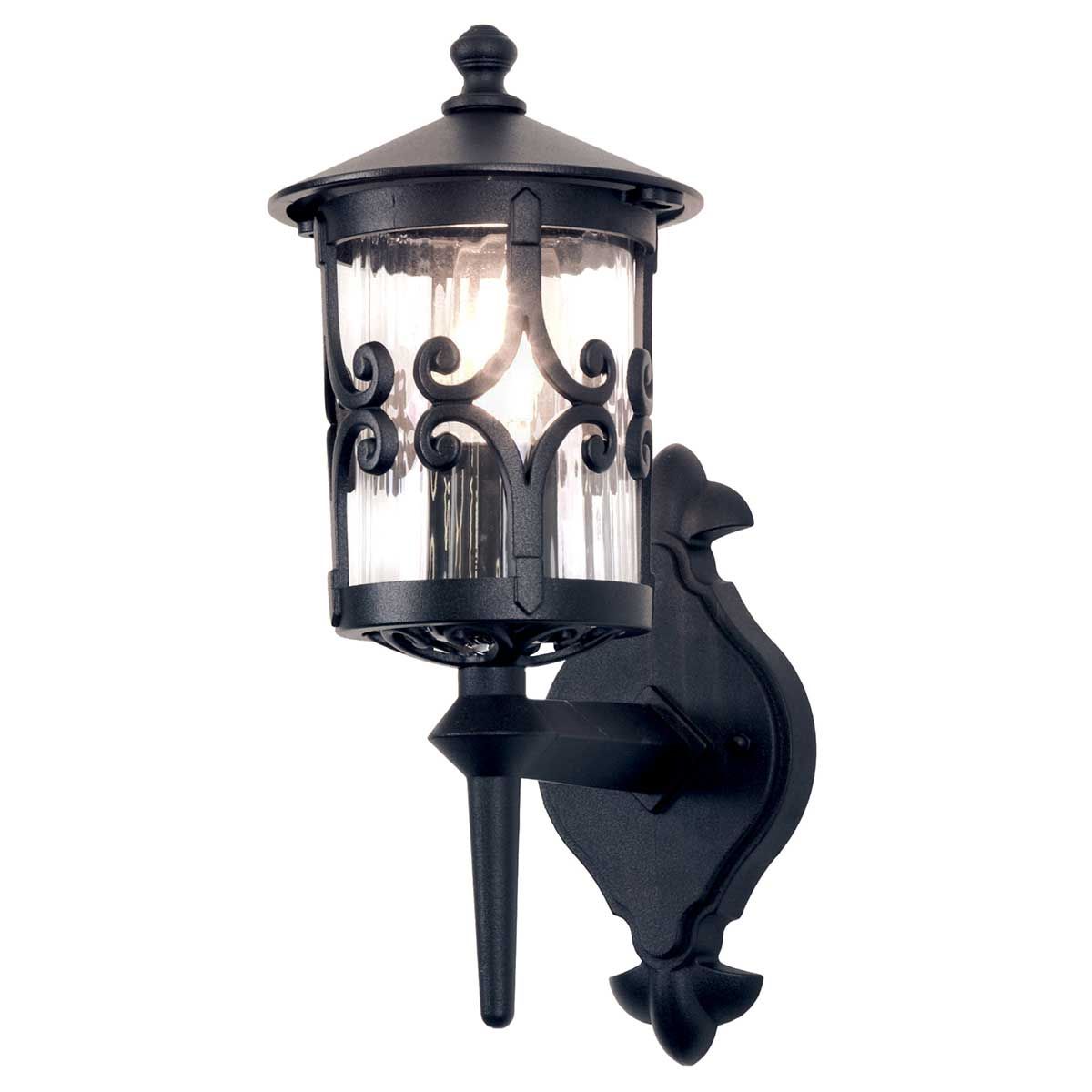 Hereford Wandlaterne mit 1 Licht, Schwarz - Elsteadlighting - BL10 - BLACK