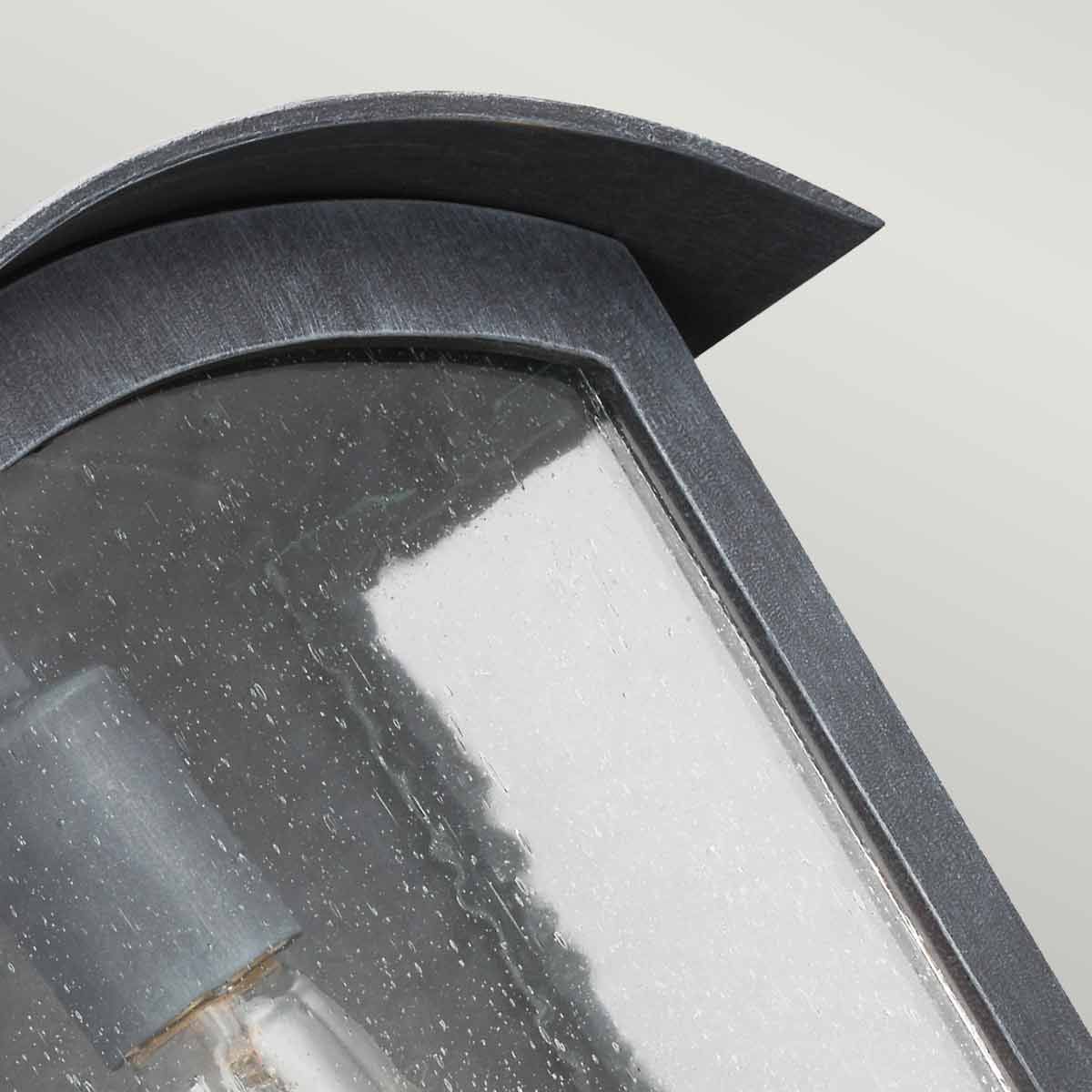 Hodges 1 - flammige große Wandlaterne - Ascheschwarz - Elsteadlighting - FE - HODGES - L