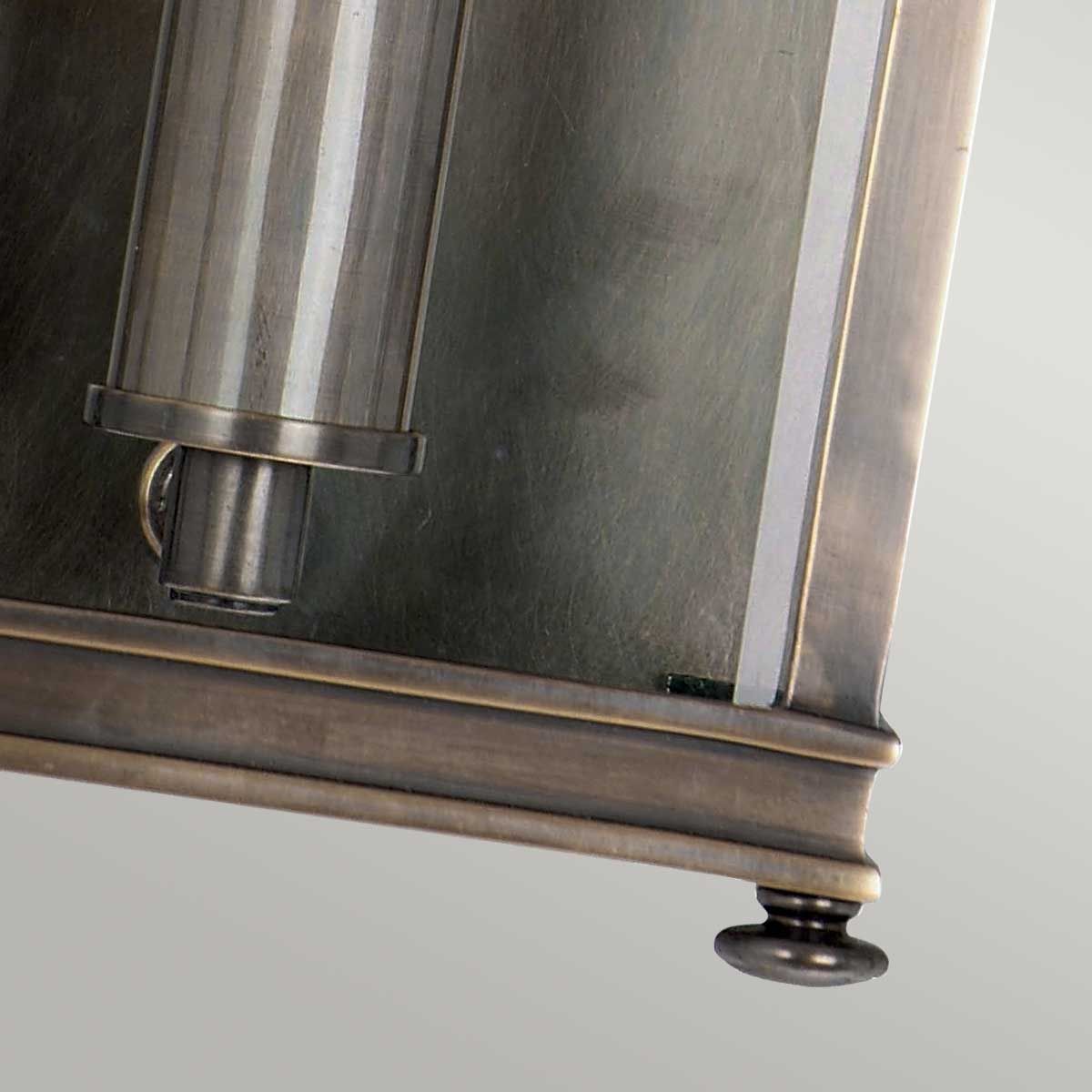 Holborn 1-flammige Halblaterne klein - Dunkelbronze - Elsteadlighting - leuchtengrosshandel24