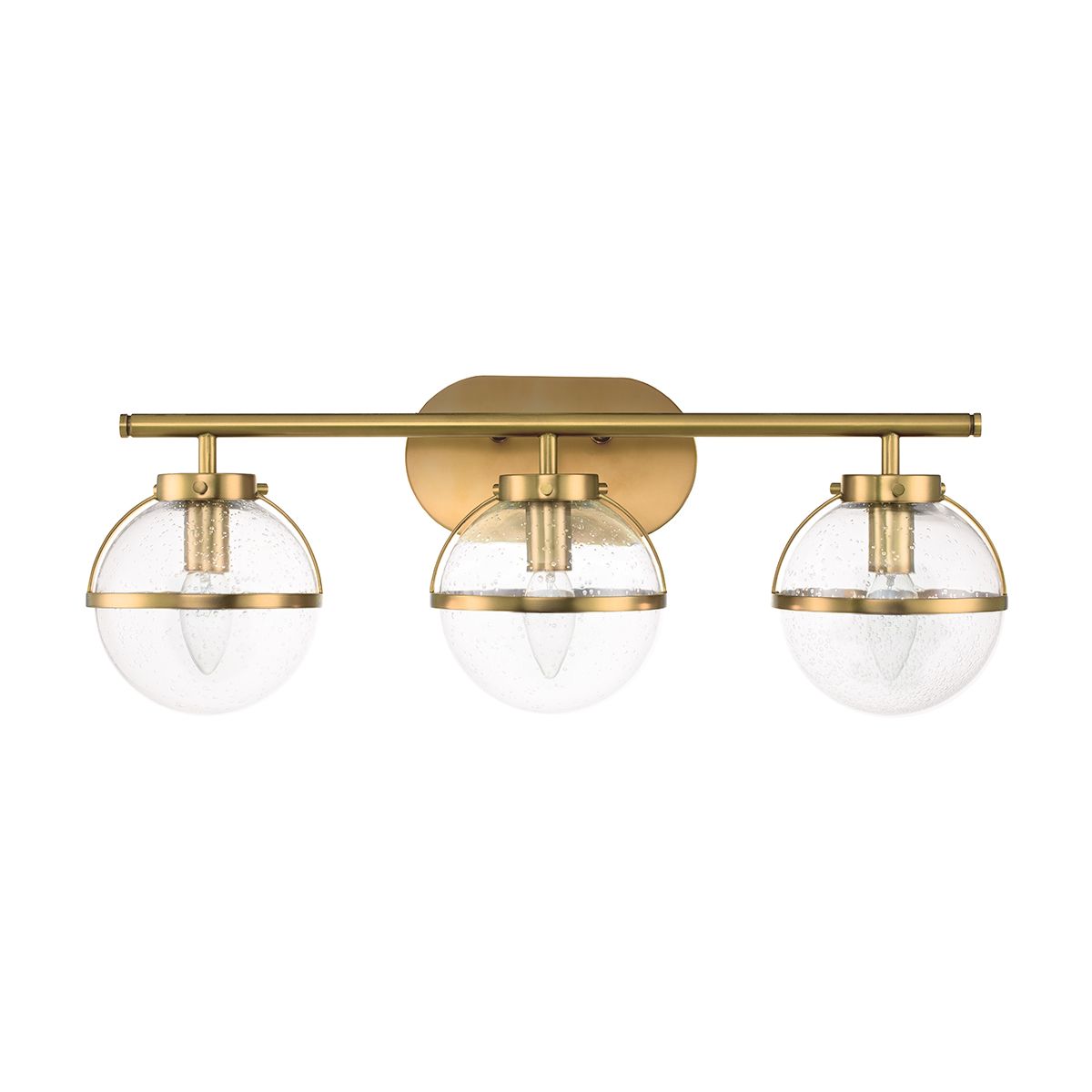 Hollis 3-flammige Wandleuchte - Heritage Messing - Elsteadlighting - leuchtengrosshandel24