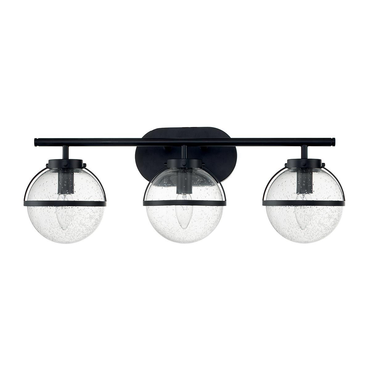 Hollis 3-flammige Wandleuchte - Schwarz - Elsteadlighting - leuchtengrosshandel24