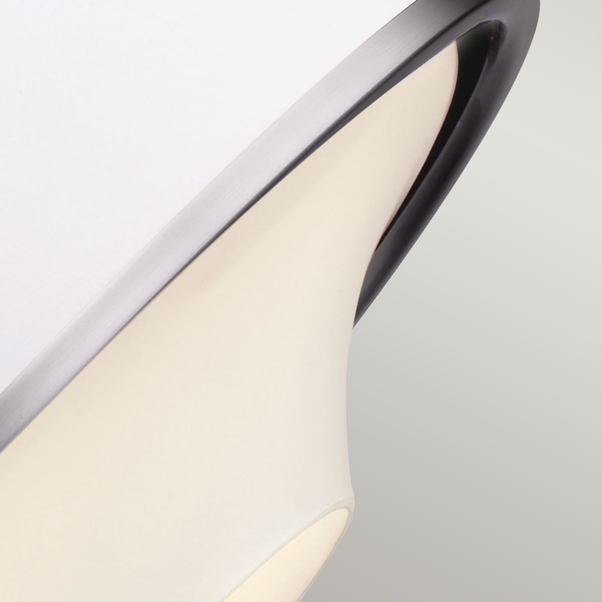 Holloway 4-flammige Pendelleuchte - Weiß - Gebürsteter Stahl/Weiß - Elsteadlighting - leuchtengrosshandel24