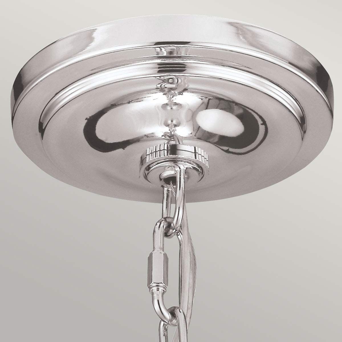 Hounslow Pendelleuchte mit 1 Licht, poliertes Nickel – poliertes Nickel - Elsteadlighting - leuchtengrosshandel24