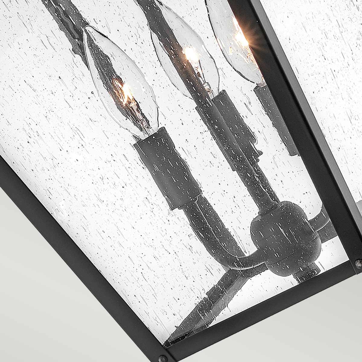 Huntersfield Kettenlaterne mit 3 Lichtern, groß, Schwarz - Elsteadlighting - HK - HUNTERSFIELD8 - L - BK