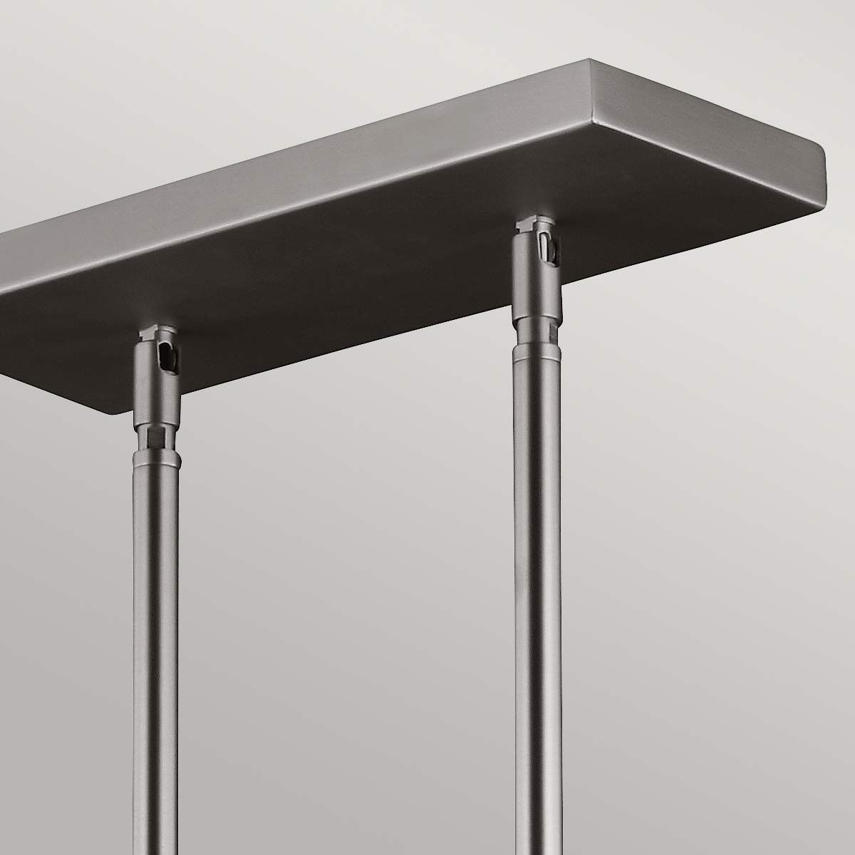 Inselleuchte Hobson mit 3 Lichtern, Satin-Nickel - Elsteadlighting - leuchtengrosshandel24