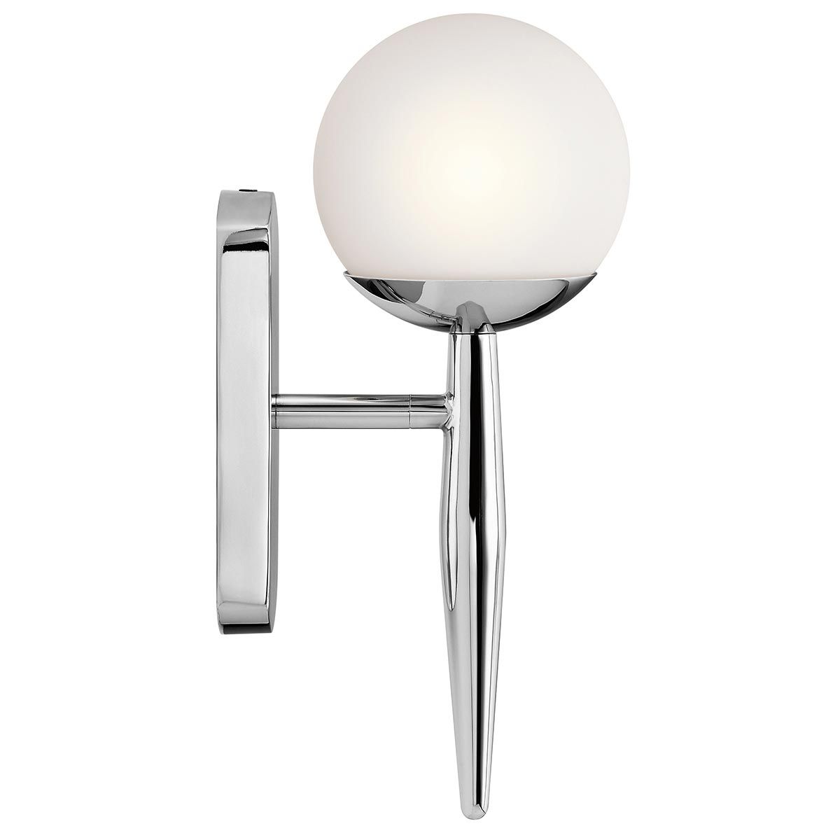 Jasper 1-flammige Wandleuchte - Poliertes Chrom - Elsteadlighting - leuchtengrosshandel24