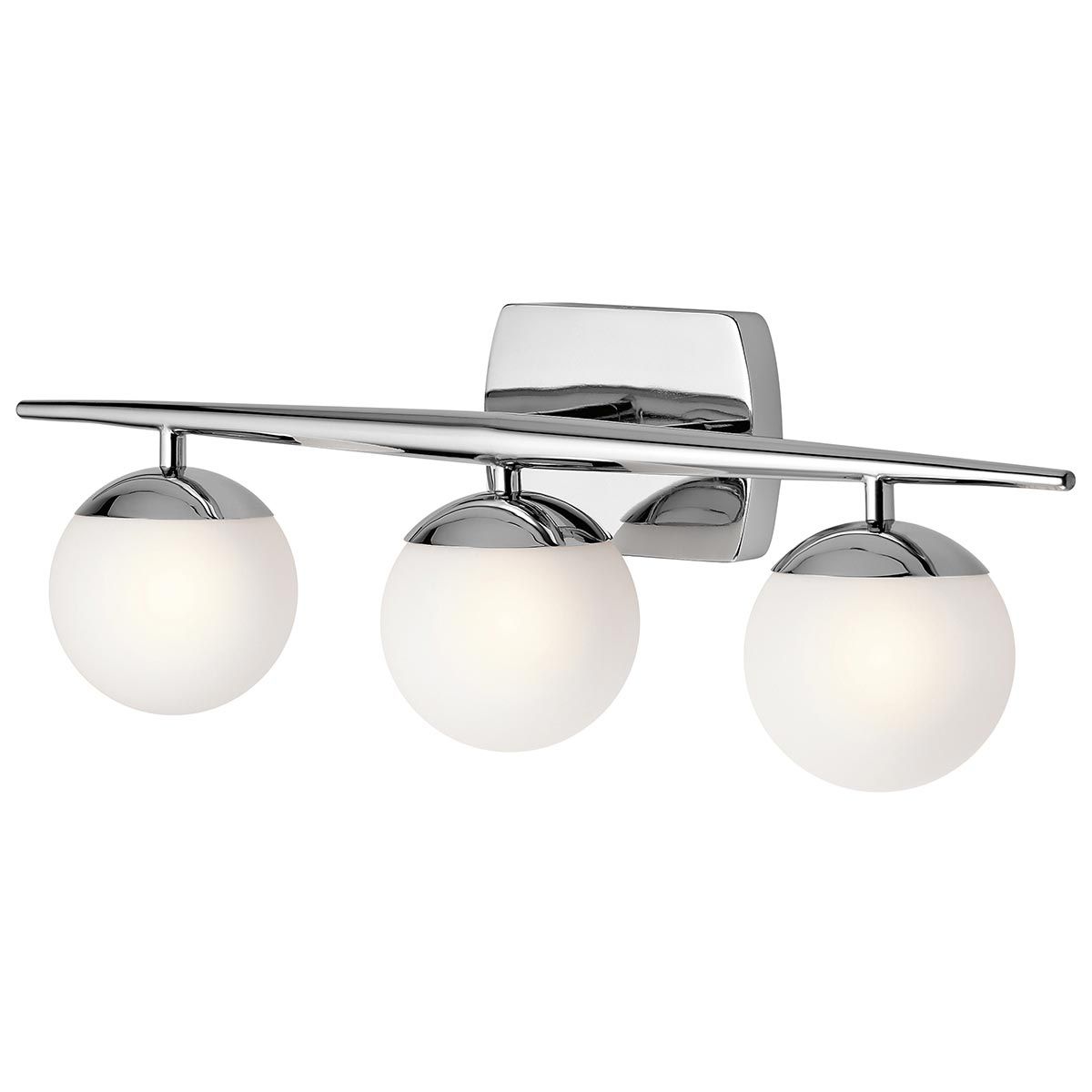 Jasper 3-flammige Wandleuchte - Poliertes Chrom - Elsteadlighting - leuchtengrosshandel24