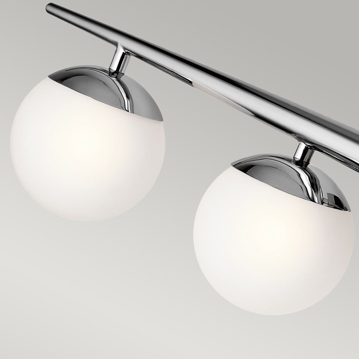 Jasper 4-flammige Wandleuchte - Poliertes Chrom - Elsteadlighting - leuchtengrosshandel24