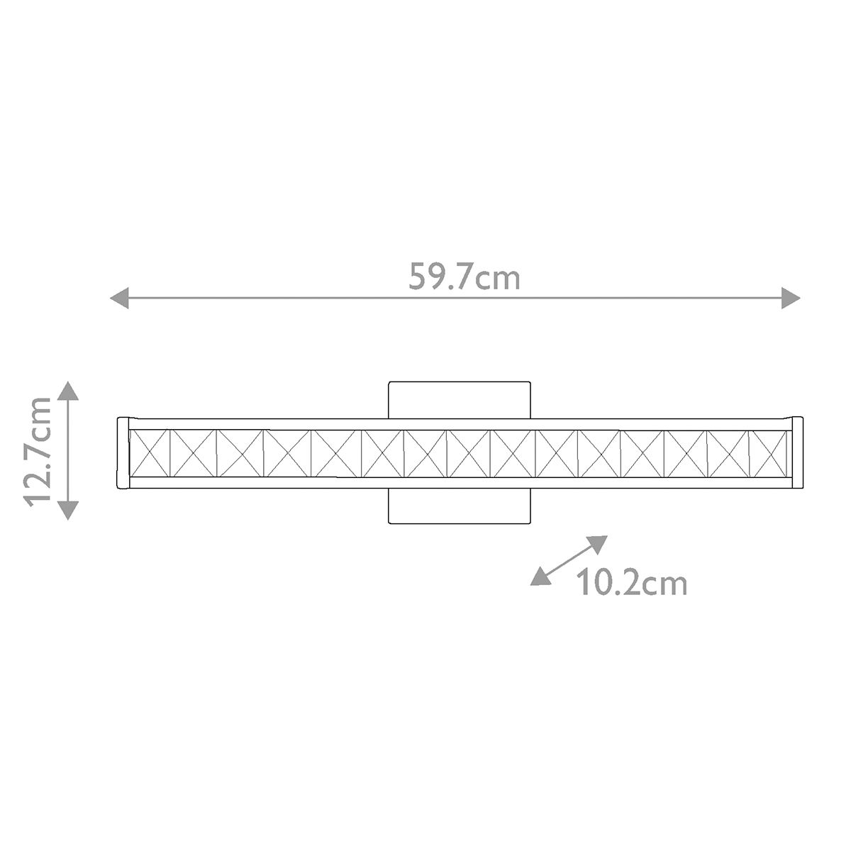 Jessie 1-flammige LED-Wandleuchte - Poliertes Chrom - Elsteadlighting - leuchtengrosshandel24