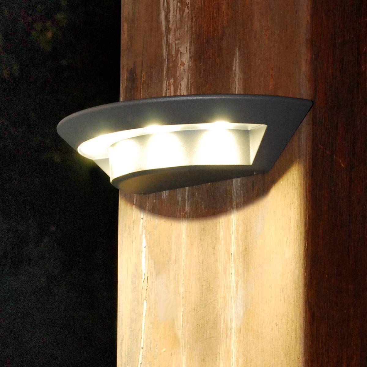 Kasper 1 - flammige kleine Wandleuchte - Graphit - Elsteadlighting - KASPER