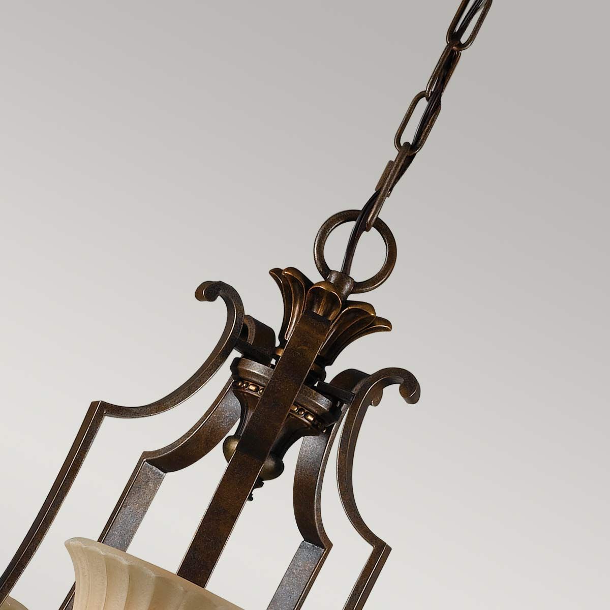 Kelham Hall Kronleuchter mit 5 Lichtern, Firenze Gold/Britische Bronze - Elsteadlighting - leuchtengrosshandel24