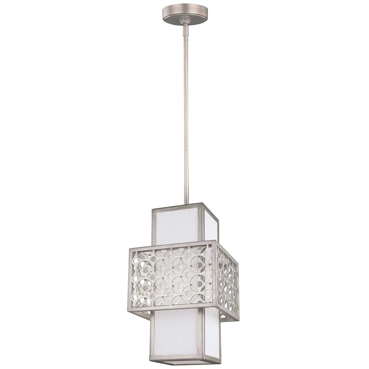 Kenney 1-flammige Mini-Pendelleuchte - Sunrise Silver - Elsteadlighting - leuchtengrosshandel24
