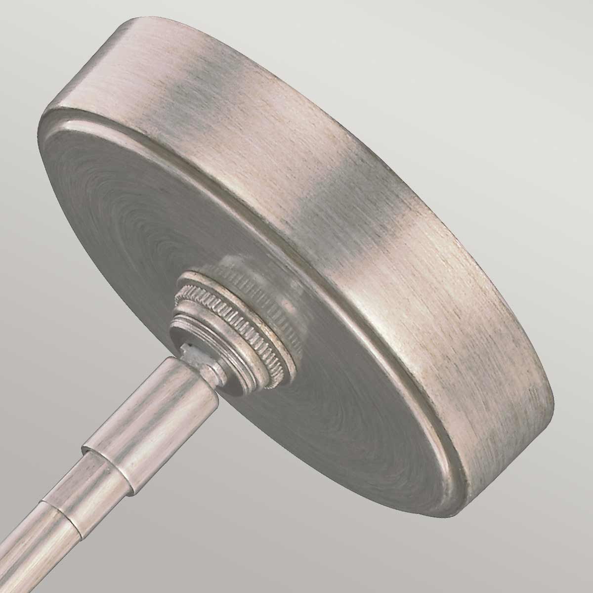 Kenney 1-flammige Mini-Pendelleuchte - Sunrise Silver - Elsteadlighting - leuchtengrosshandel24