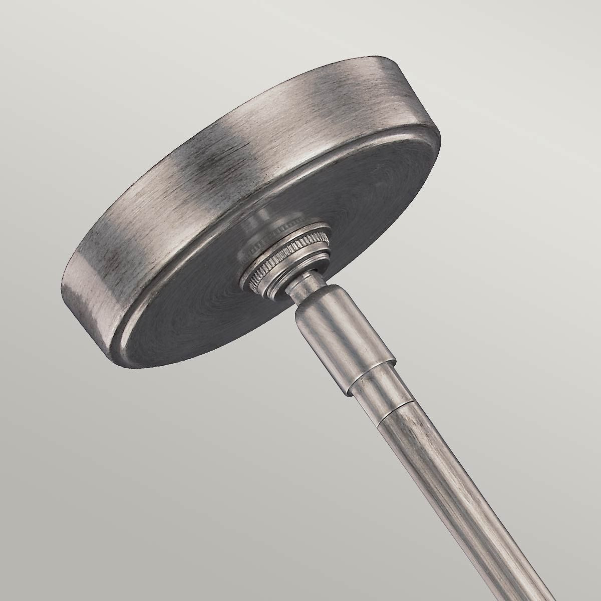 Kenney Pendelleuchte mit 3 Lichtern - Sonnenaufgangssilber - Elsteadlighting - leuchtengrosshandel24