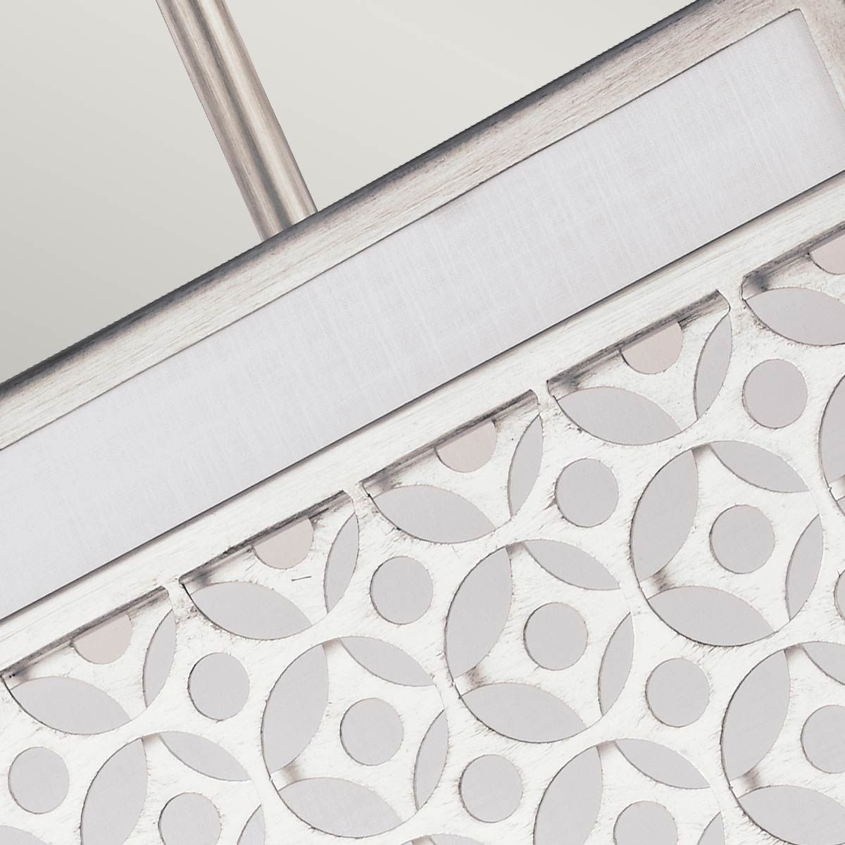 Kenney Pendelleuchte mit 3 Lichtern - Sonnenaufgangssilber - Elsteadlighting - leuchtengrosshandel24