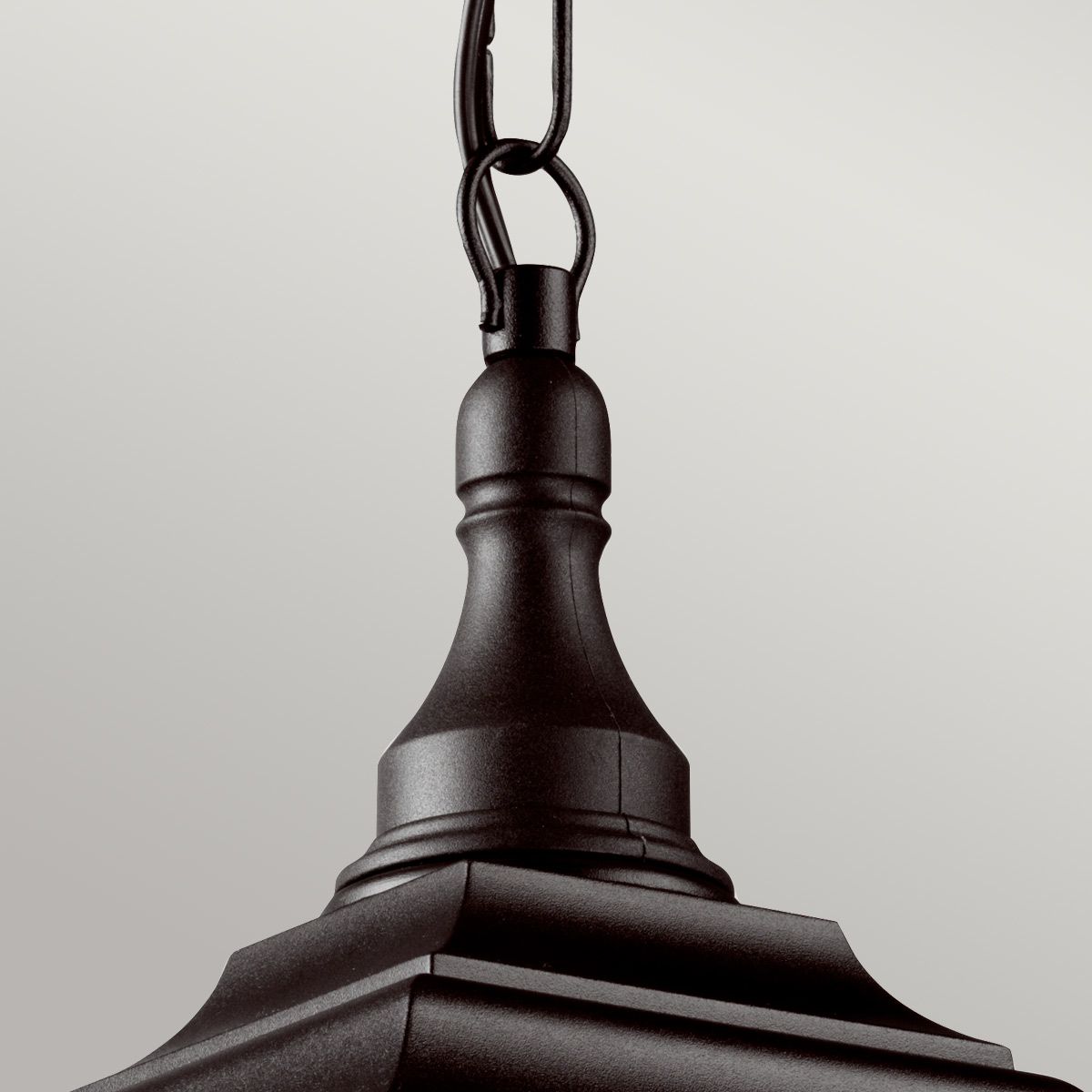 Kerry 1 - flammige Kettenlaterne - Schwarz - Elsteadlighting - KERRY - CHAIN