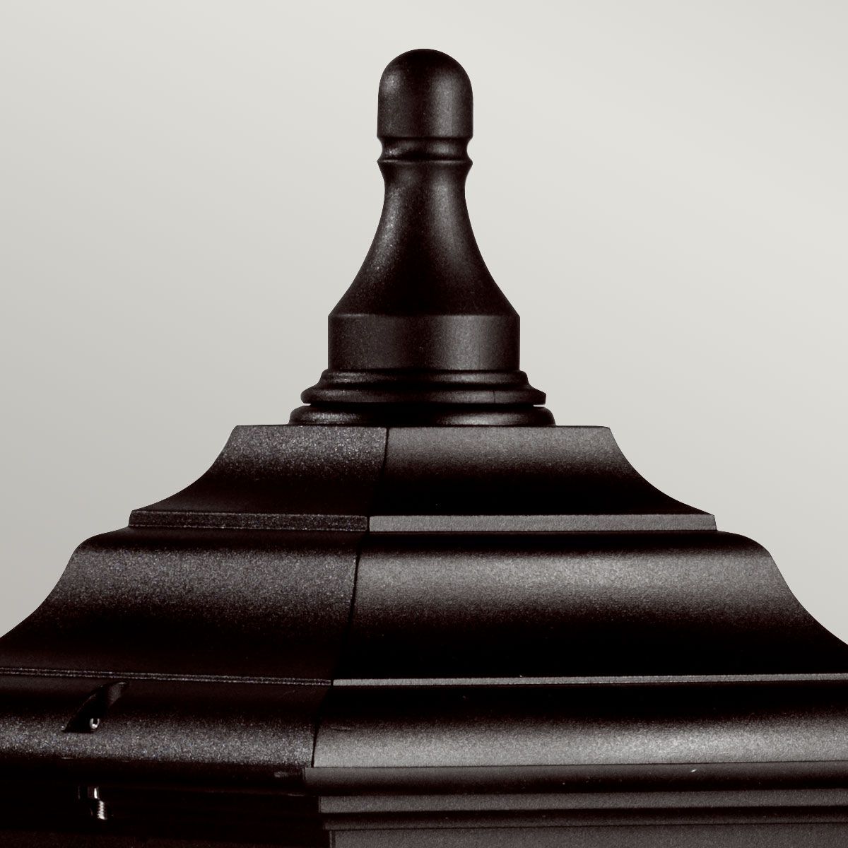Kerry Säulenlaterne mit 1 Licht, Schwarz - Elsteadlighting - KERRY - PILLAR