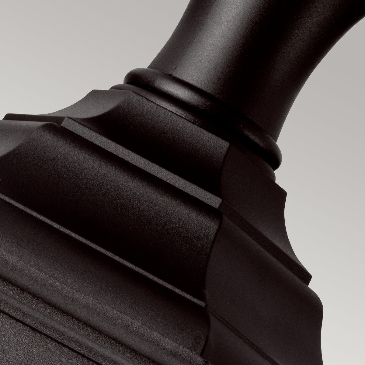 Kinsale 1 - flammige Sockel - /Verandalaterne - Schwarz - Elsteadlighting - KINSALE - PED - POR