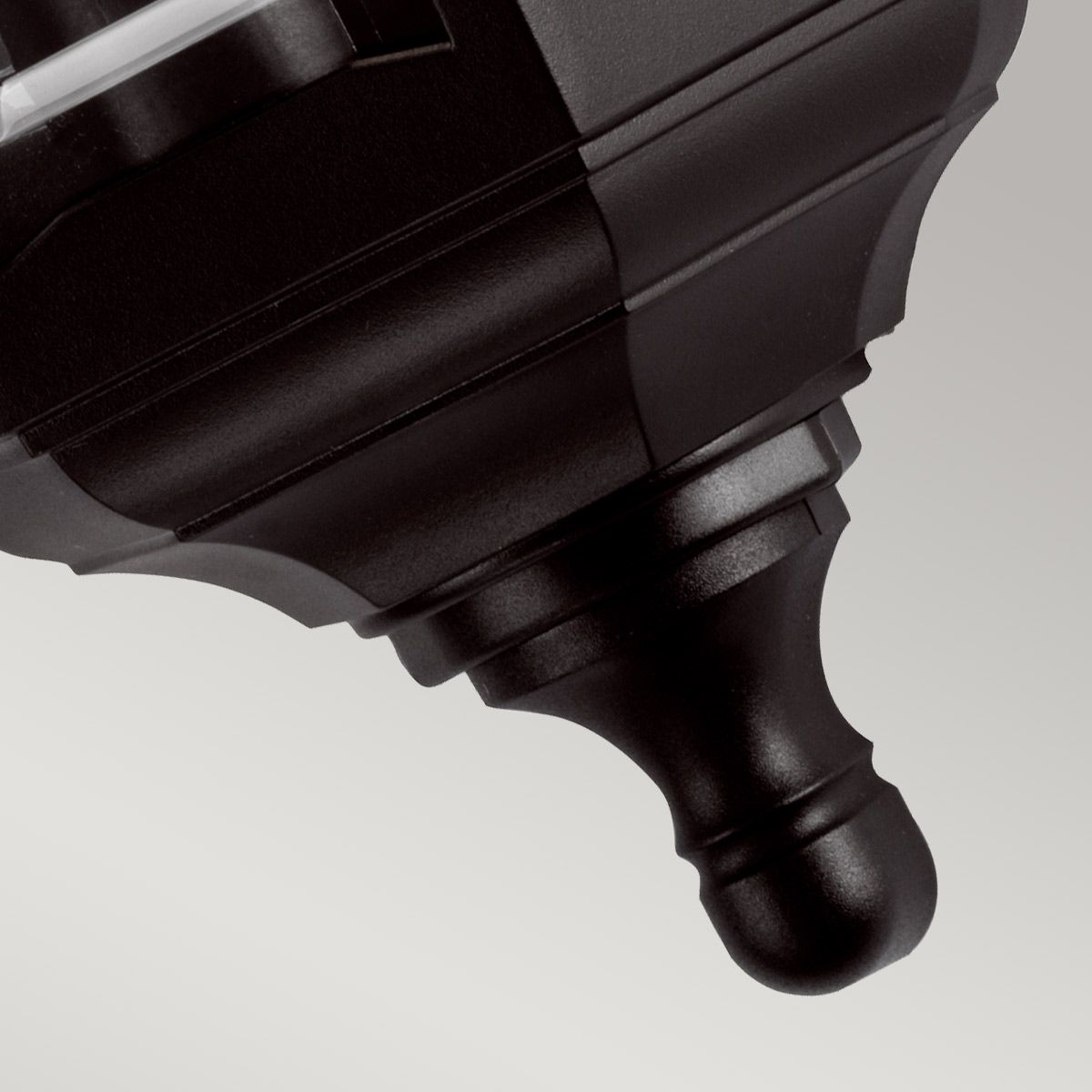 Kinsale 1 - flammige Wandlaterne - Schwarz - Elsteadlighting - KINSALE - FLUSH