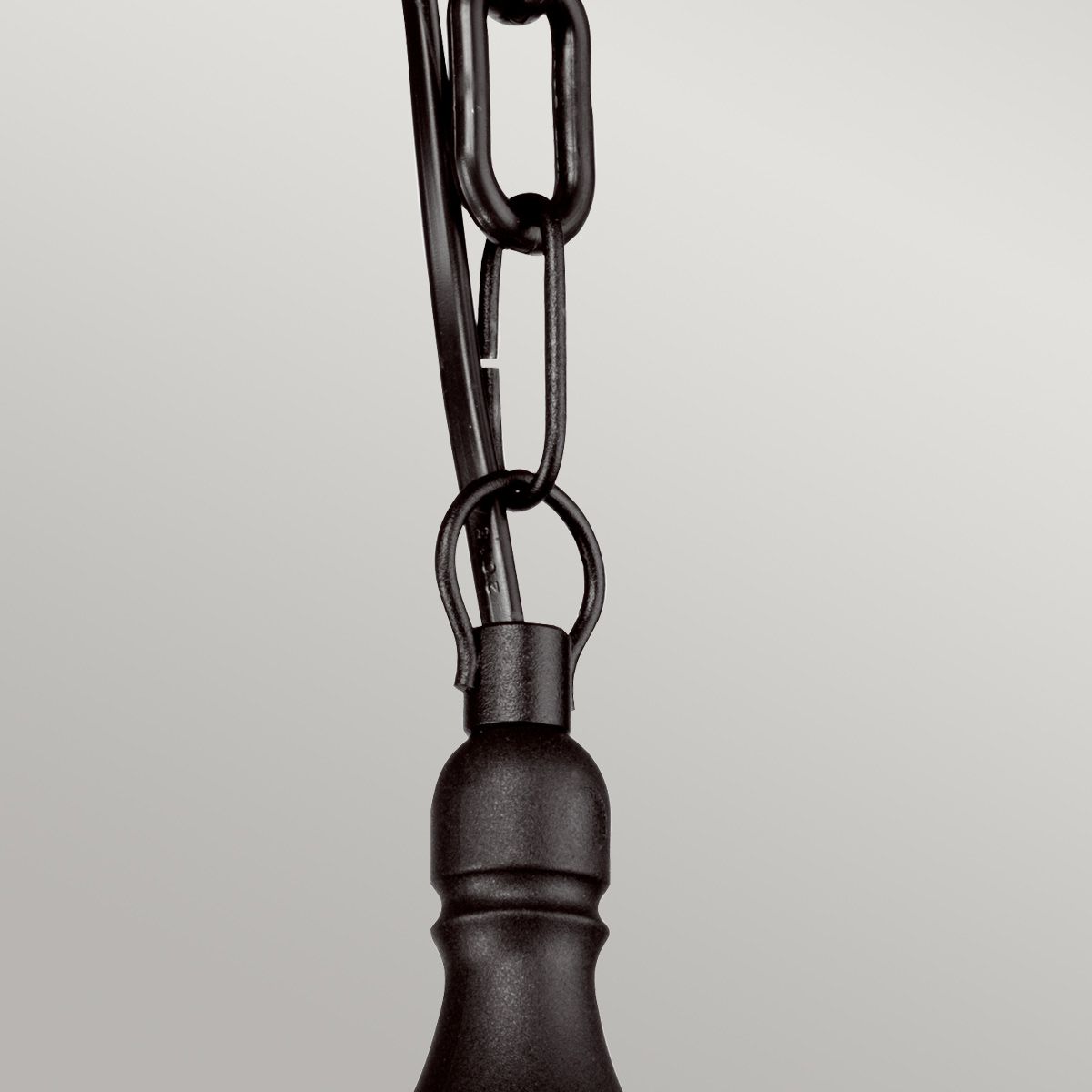Kinsale 1 - Lichterkettenlaterne - Schwarz - Elsteadlighting - KINSALE - CHAIN
