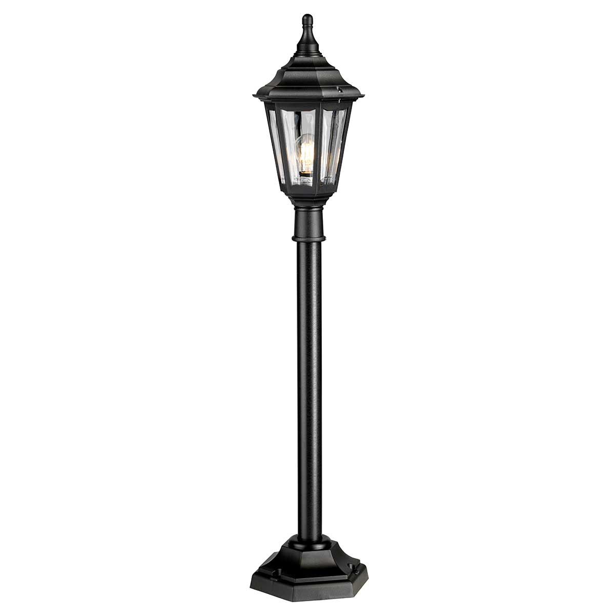 Kinsale Säulenlaterne mit 1 Licht, Schwarz - Elsteadlighting - KINSALE - PILLAR