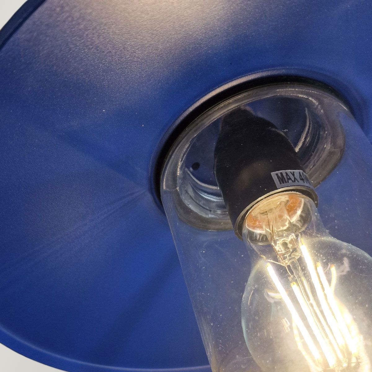 Klampenborg 1 lt Wandlaterne – Marineblau - Elsteadlighting - KLAMPENBORG - NVB