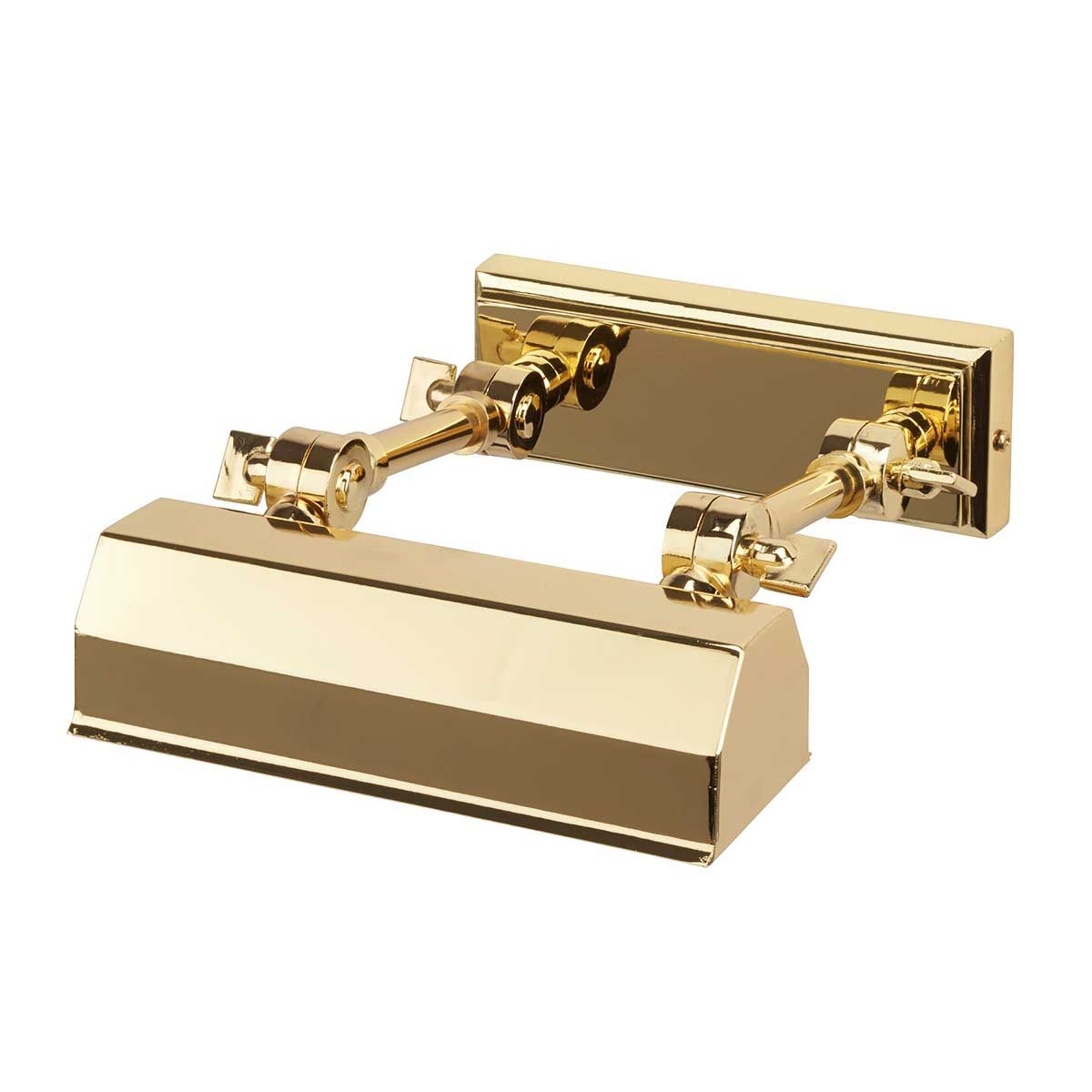 Kleine Bilderleuchte Chawton - Poliertes Messing - Elsteadlighting - leuchtengrosshandel24