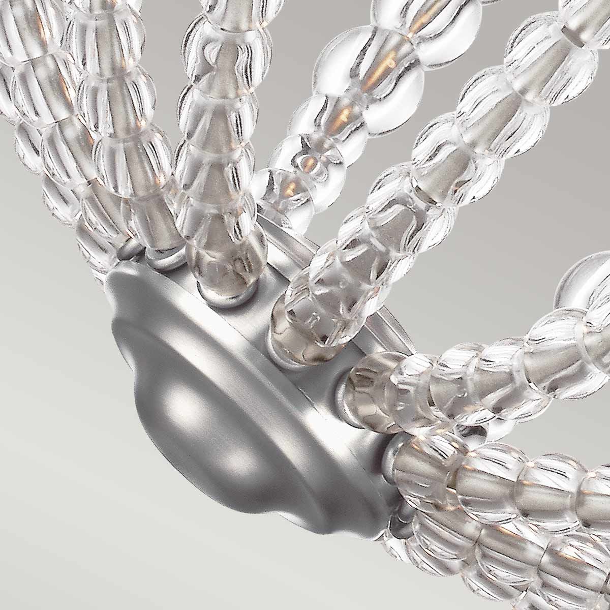 Kleine LED-Pendelleuchte Oberlin - Satiniertes Nickel - Elsteadlighting - leuchtengrosshandel24