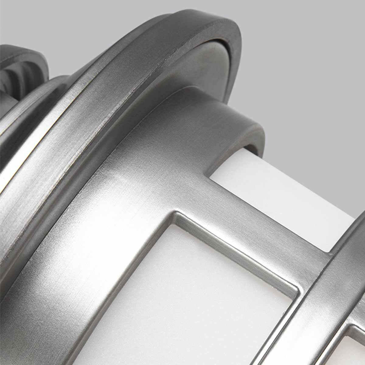 Kleine Wandlaterne Newport mit 1 Licht, lackierter gebürsteter Stahl - Elsteadlighting - FE - NEWPORT - S - PBS