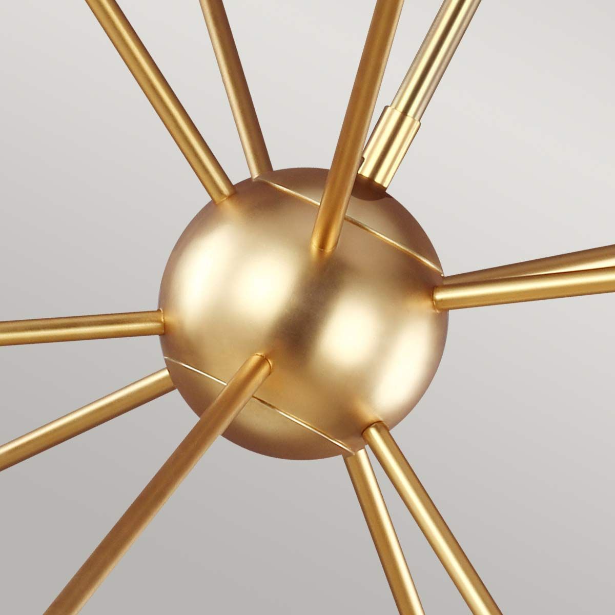 Kronleuchter Jax 10-flammig - Brüniertes Messing - Elsteadlighting - leuchtengrosshandel24