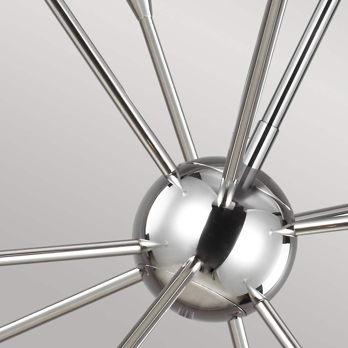 Kronleuchter Jax, 10 Lichter, poliertes Nickel - Elsteadlighting - leuchtengrosshandel24