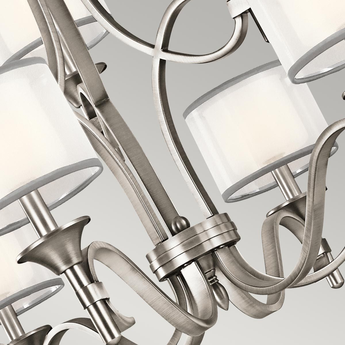 Kronleuchter Lacey mit 9 Lichtern, Antikzinn - Elsteadlighting - leuchtengrosshandel24