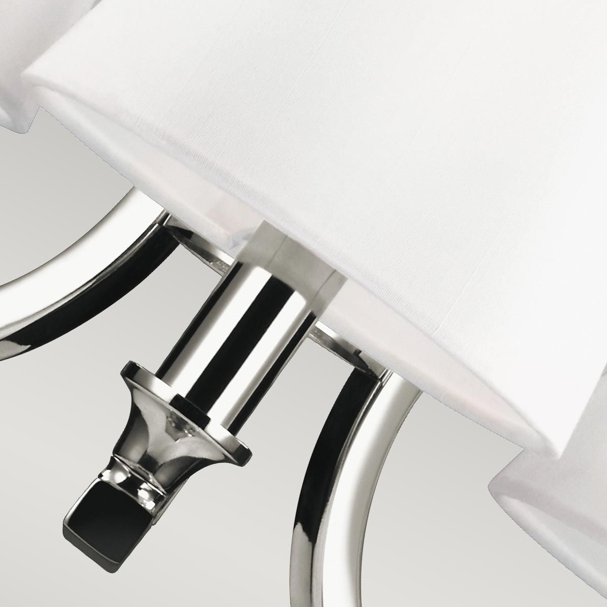 Kronleuchter Pave mit 3 Lichtern, poliertes Nickel - Elsteadlighting - FE - PAVE3