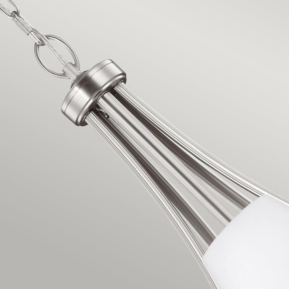 Kronleuchter Vintner mit 5 Lichtern, Satin - Nickel - Elsteadlighting - FE - VINTNER5