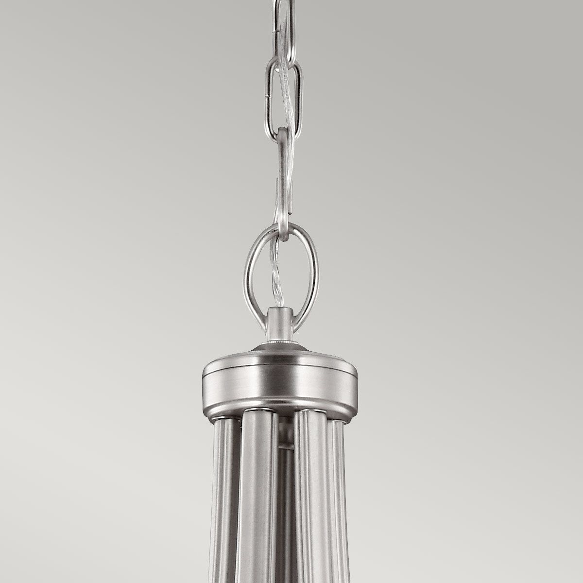 Kronleuchter Vintner mit 9 Lichtern, Satin - Nickel - Elsteadlighting - FE - VINTNER9