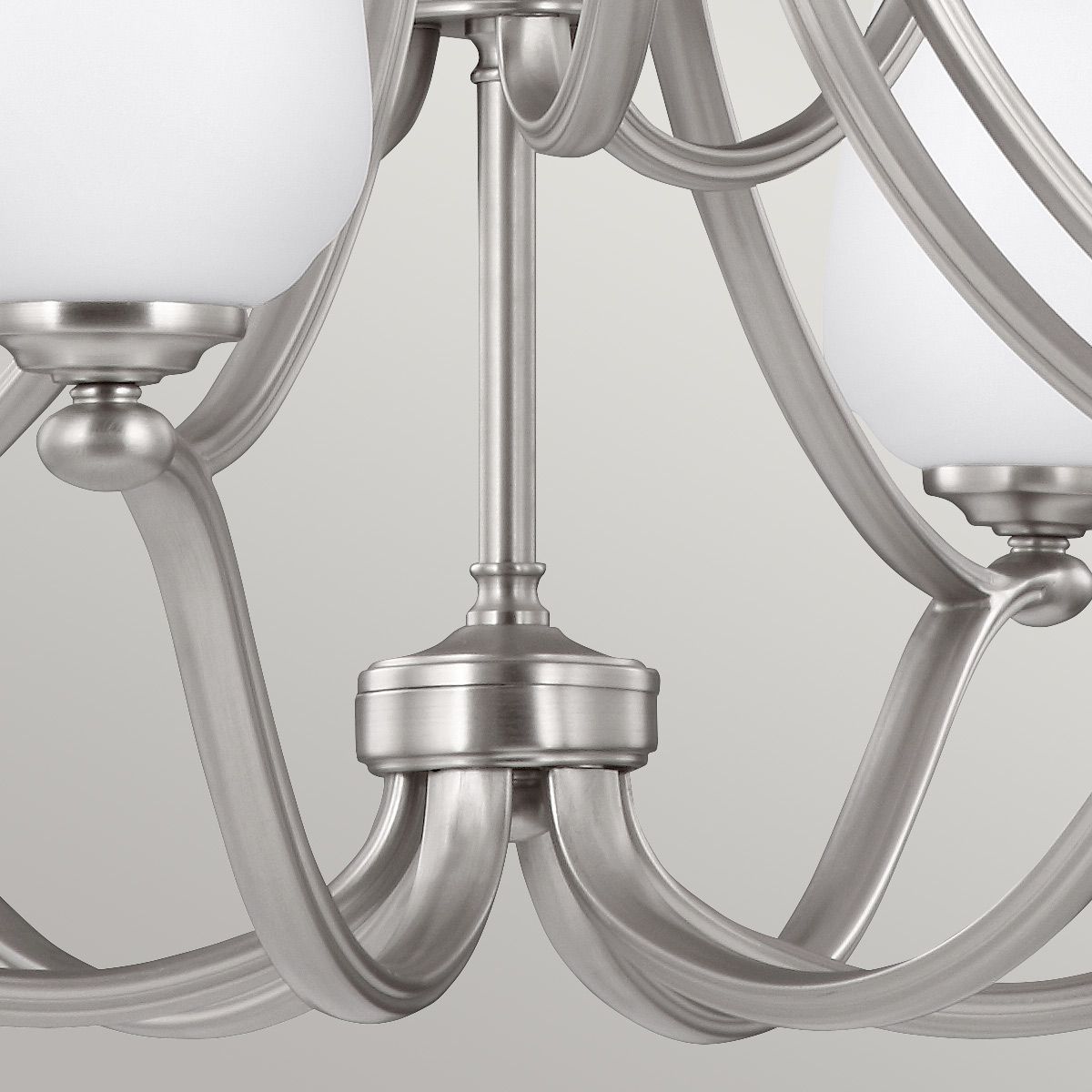 Kronleuchter Vintner mit 9 Lichtern, Satin - Nickel - Elsteadlighting - FE - VINTNER9