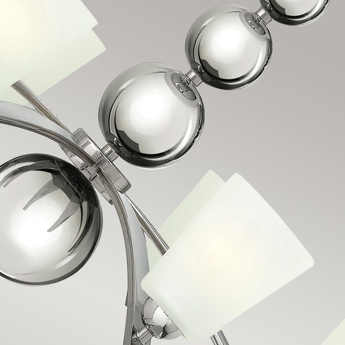 Kronleuchter „Zelda“ mit 8 Lichtern, poliertes Nickel - Elsteadlighting - HK - ZELDA8 - PN