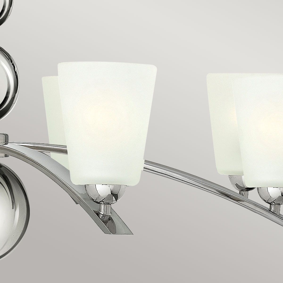 Kronleuchter „Zelda“ mit 8 Lichtern, poliertes Nickel - Elsteadlighting - HK - ZELDA8 - PN