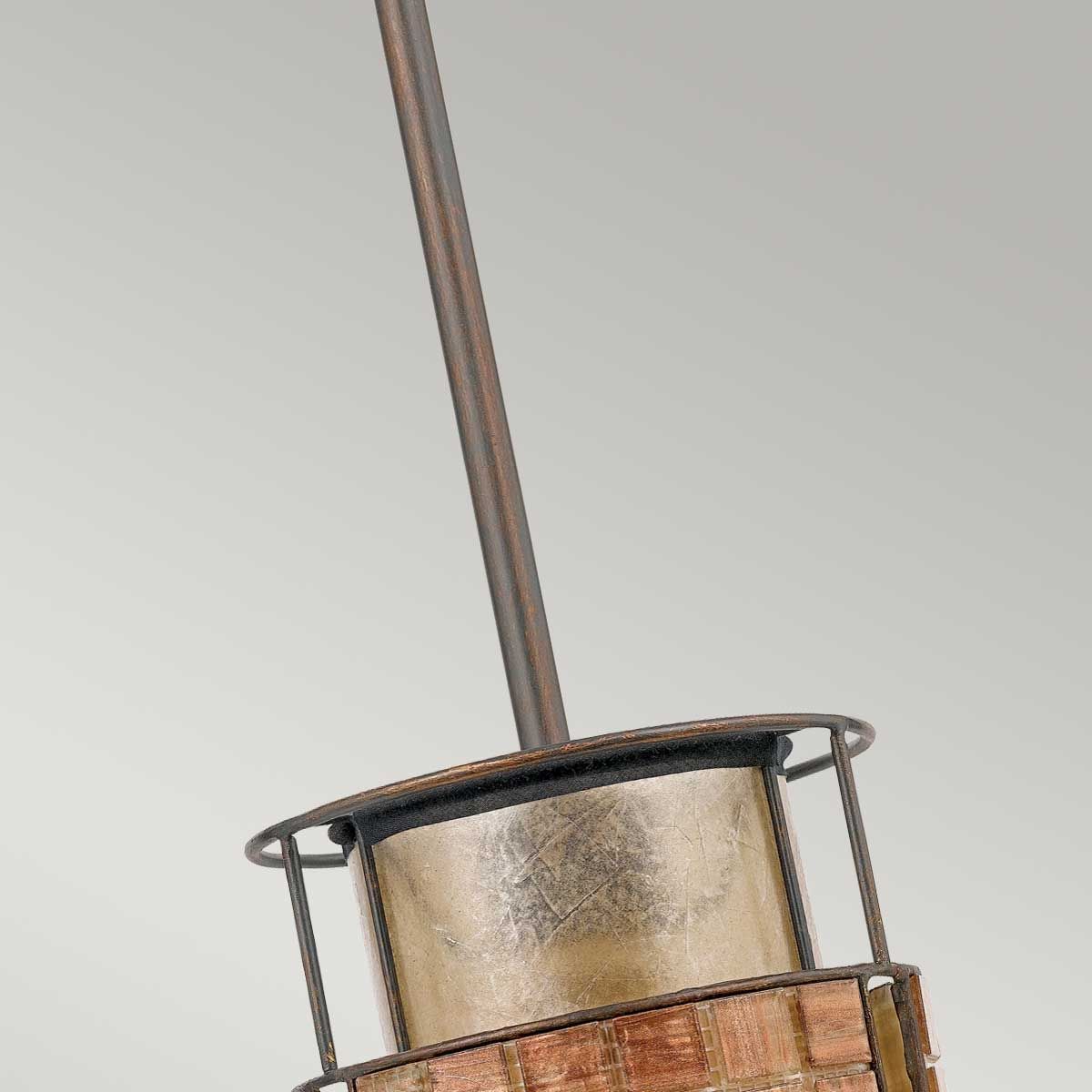 Laguna 1-flammige Mini-Pendelleuchte - Renaissance-Kupfer - Elsteadlighting - leuchtengrosshandel24
