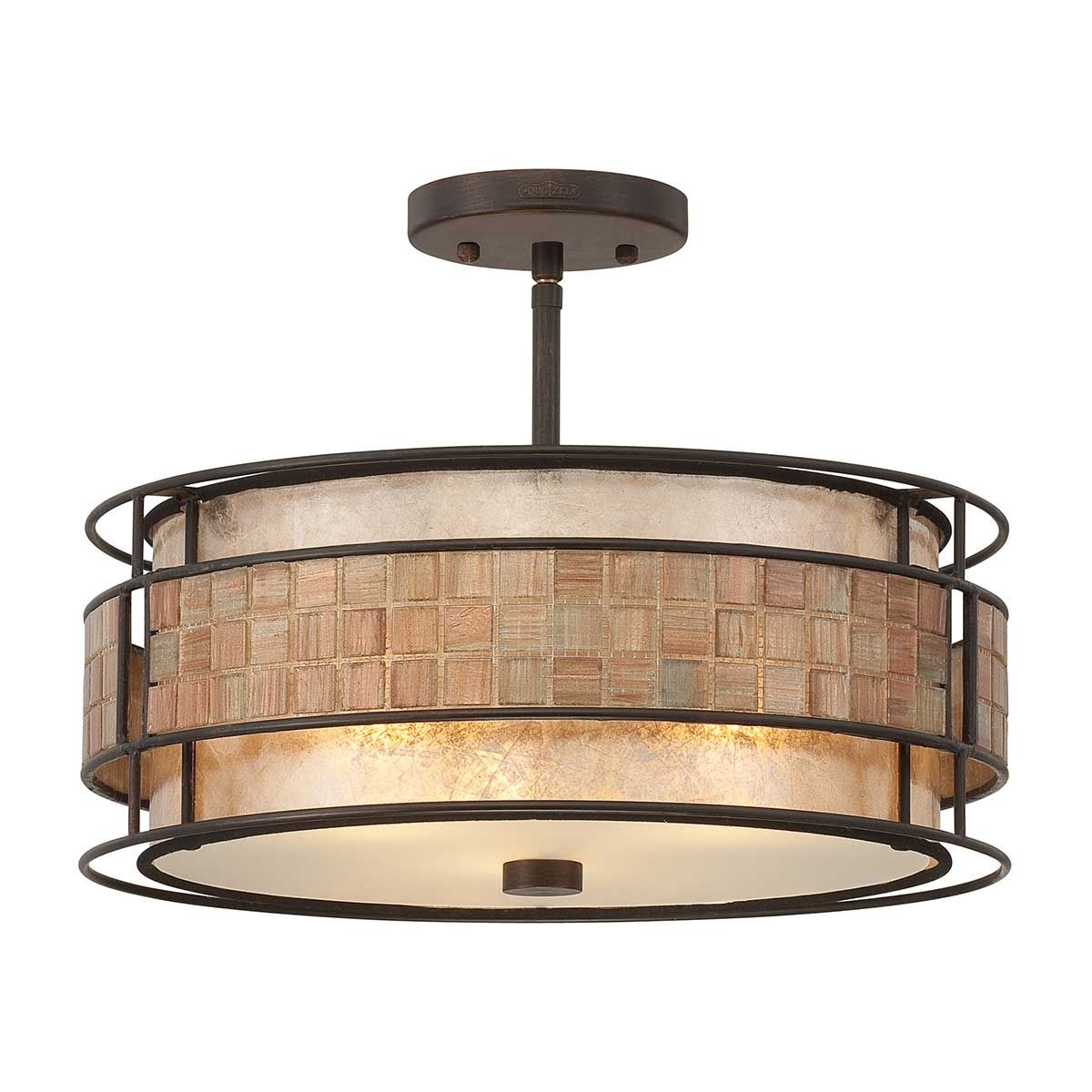 Laguna 3-flammige Deckenleuchte, Renaissance-Kupfer - Elsteadlighting - leuchtengrosshandel24