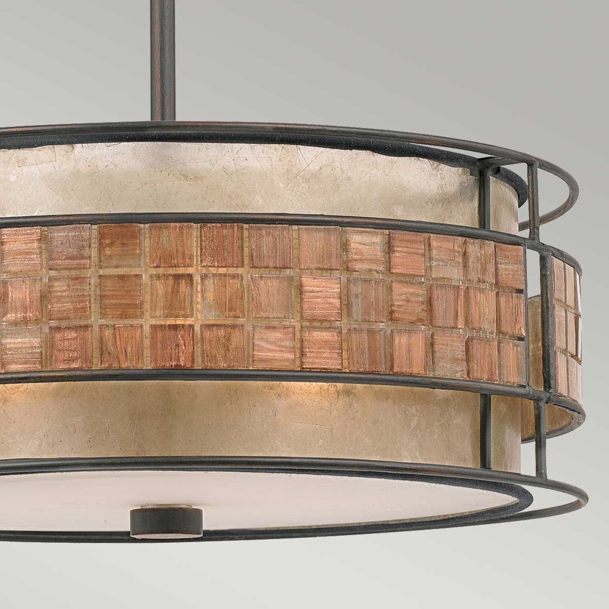 Laguna 4-flammige Pendelleuchte - Renaissance-Kupfer - Elsteadlighting - leuchtengrosshandel24