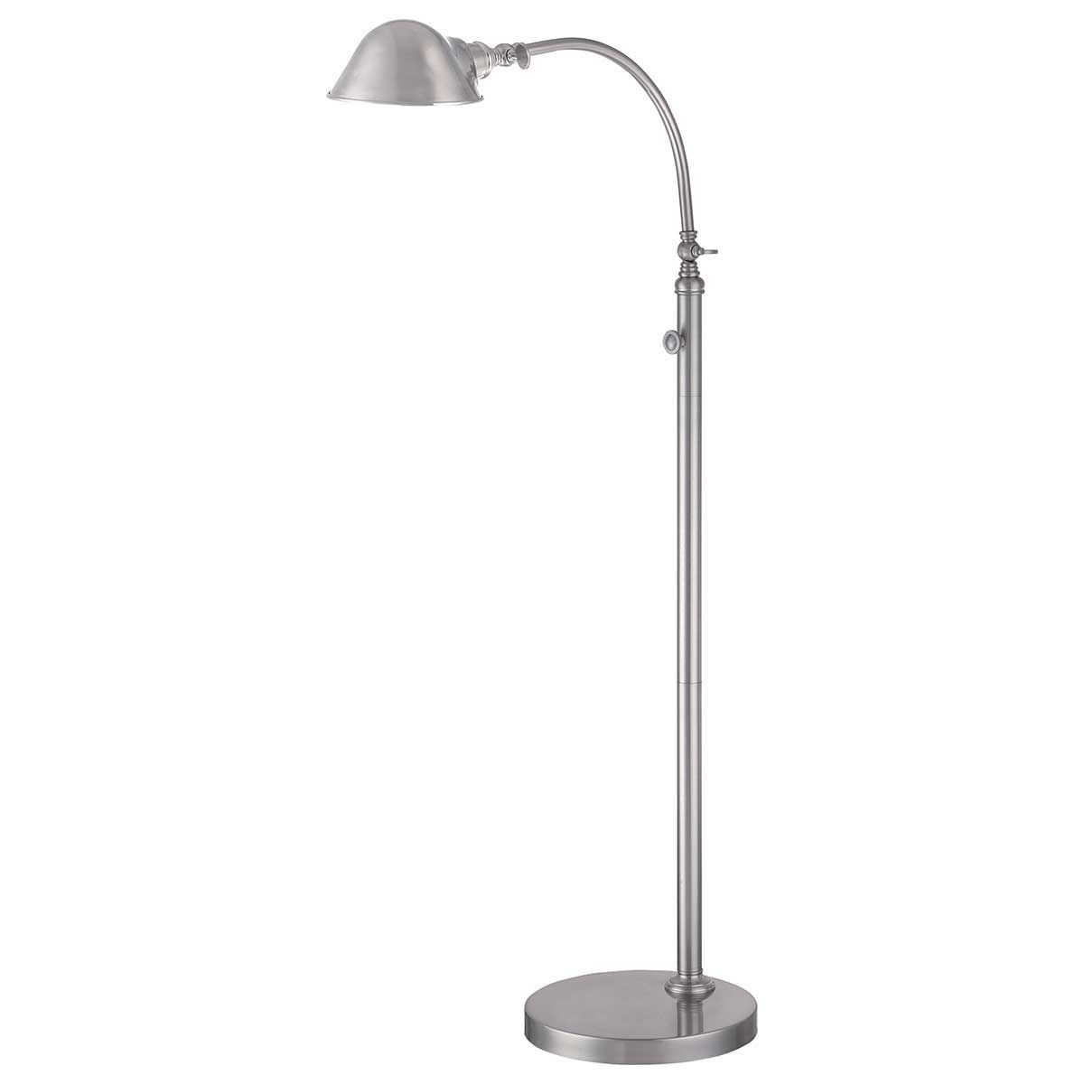 LED-Stehleuchte Thompson in gebürstetem Nickel - Elsteadlighting - leuchtengrosshandel24