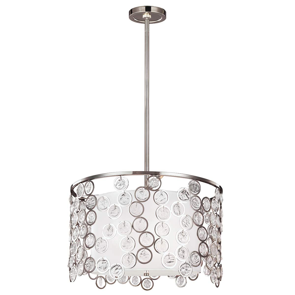 Lexi 3-flammige Pendelleuchte - Poliertes Nickel - Elsteadlighting - leuchtengrosshandel24
