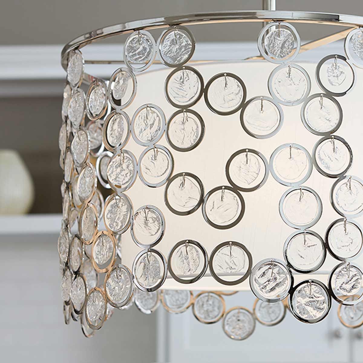 Lexi 3-flammige Pendelleuchte - Poliertes Nickel - Elsteadlighting - leuchtengrosshandel24