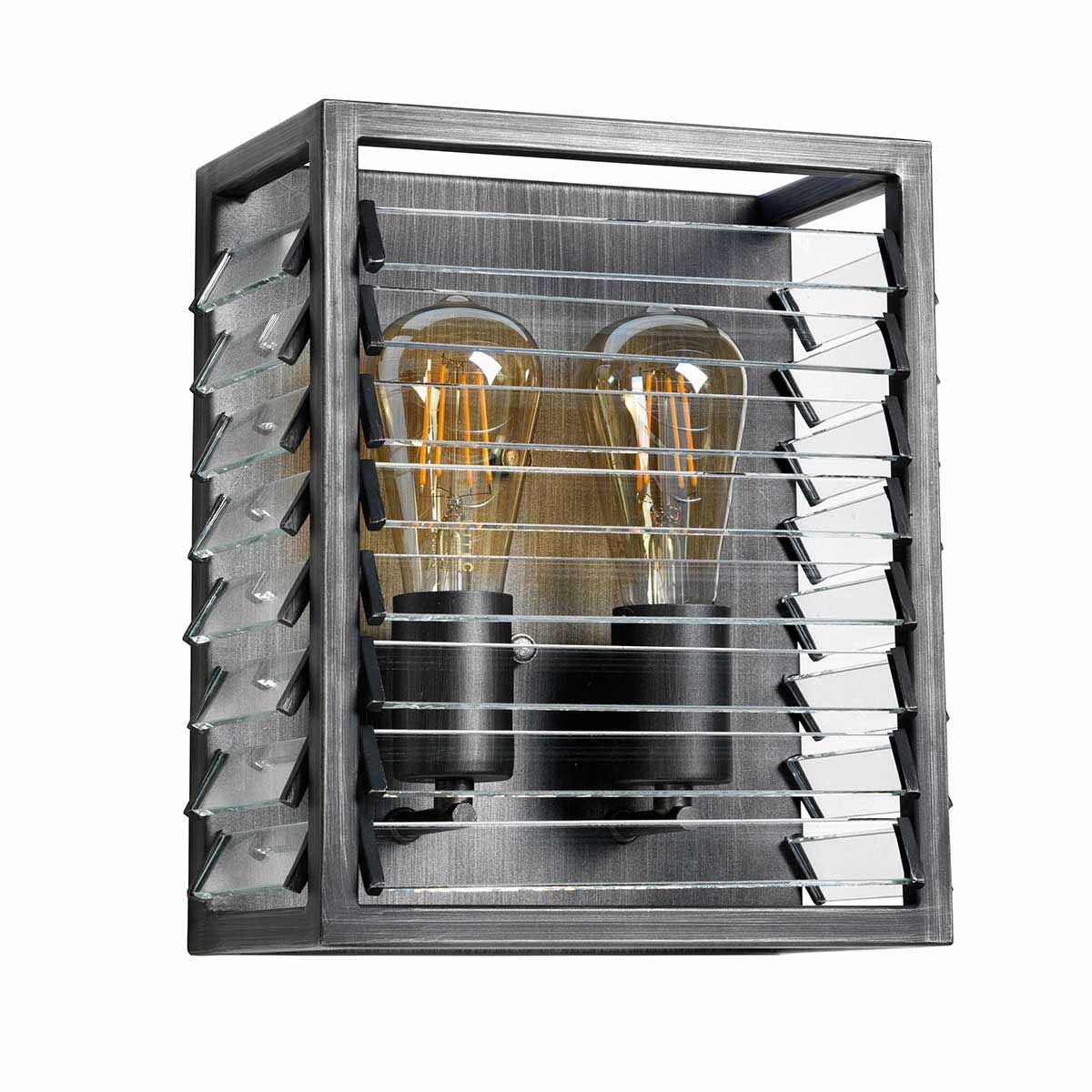 Louvre Pendelleuchte mit 2 Lichtern, lackiertes Rotguss - Elsteadlighting - leuchtengrosshandel24