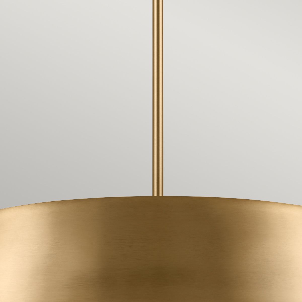 Luella 4lt Pendelleuchte mit zwei Halterungen, gebürstetes Naturmessing - Elsteadlighting - leuchtengrosshandel24